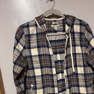 L.L. Bean Plaid lightweight jacket